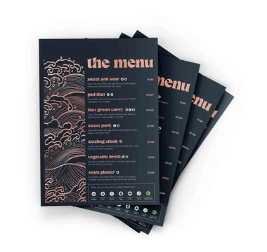 Why Printed Menus Are a Game-Changer for Bars, Restaurants, and Hospitality During the Festive Season