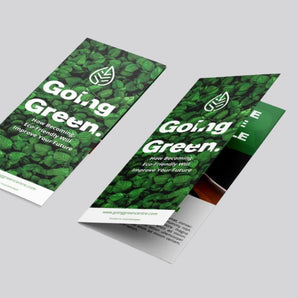 Eco Half Fold Leaflets Folded Leaflets Print Zoo 