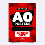 Express A0 Posters Large Posters Print Zoo 