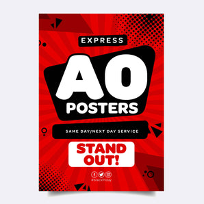 Express A0 Posters Large Posters Print Zoo 