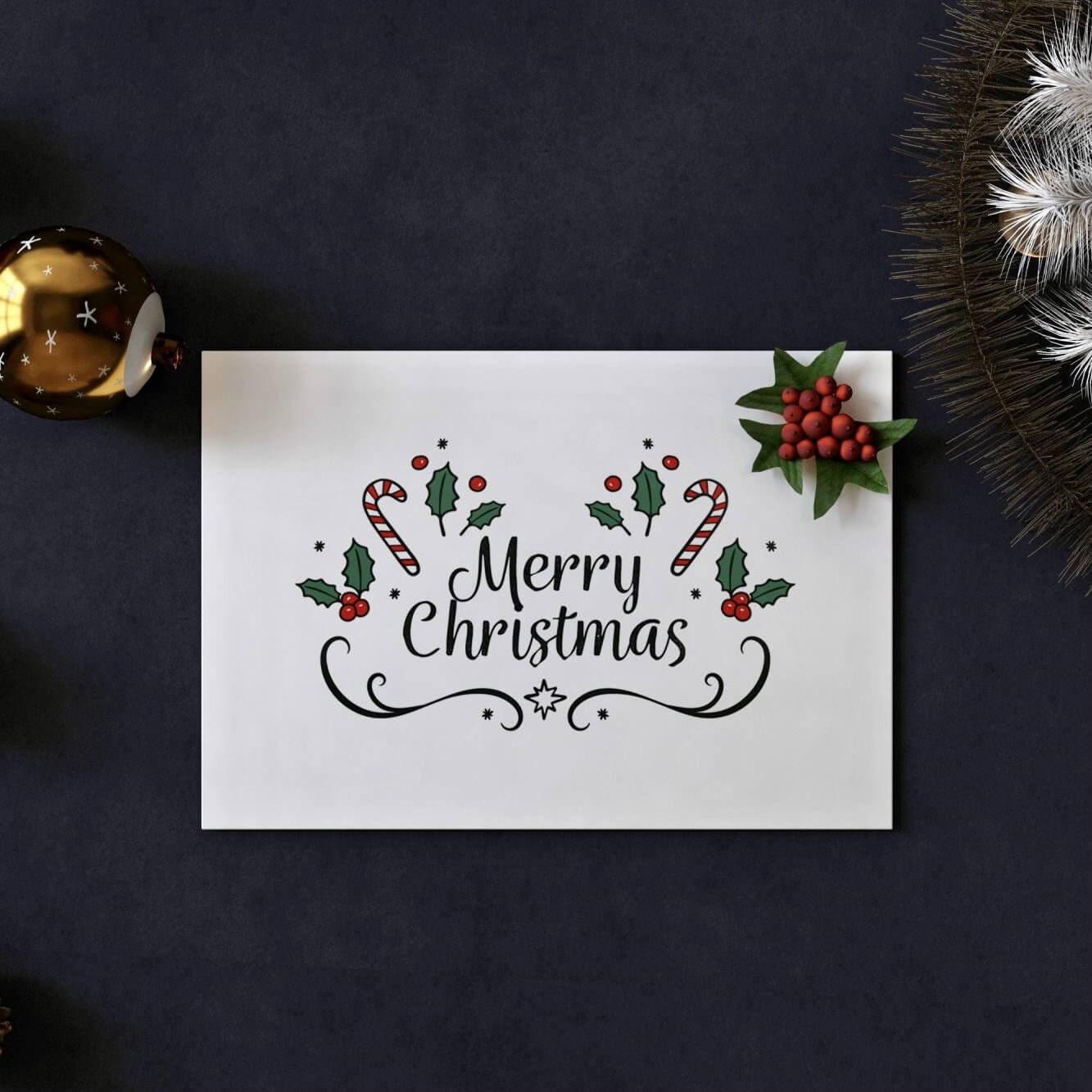 A5 Christmas Cards Greeting Cards Print Zoo