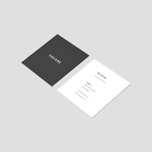 Square Business Cards Business Cards Print Zoo