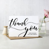 Thank You Cards Wedding Printing Print Zoo