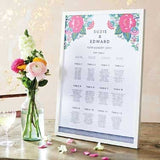 Wedding Table Plans Wedding Printing Print Zoo